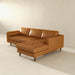Anthony Luxurious L-Shaped Top Grain Leather Sectional Sofa -  Ashcroft Furniture
