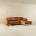 Anthony Luxurious L-Shaped Top Grain Leather Sectional Sofa -  Ashcroft Furniture