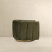 Cosey Green Velvet Swivel Chair - Ashcoft Furniture