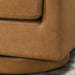 Danville Top-Grain Leather 360° Swivel Accent Chair with Round Base - Ashcroft Furniture