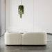 Donna Boucle Fabric Curved Sofa - Ashcroft Imports Furniture