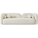 Donna Boucle Fabric Curved Sofa - Ashcroft Imports Furniture