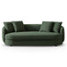 Dylan Round Arm Boucle Fabric Luxury Japandi Style Sofa - Ashcroft Imports Furniture