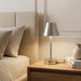 Elegance Rechargeable LED Table Lamp | Cordless Brushed Nickel Touch Lamp | Ashcroft Furniture Imports