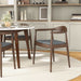 Kelly Grey Fabric Modern Dining Chair - Ashcroft Furniture