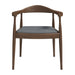 Kelly Grey Fabric Modern Dining Chair - Ashcroft Furniture