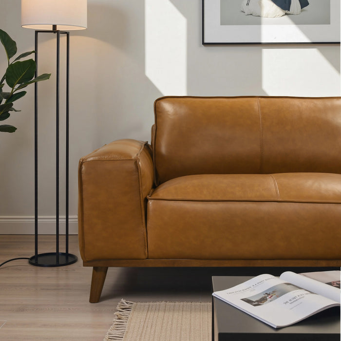 Kerrville Premium Leather Sectional with Chaise - Ashcroft Furniture