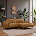 Kerrville Premium Leather Sectional with Chaise - Ashcroft Furniture