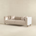 Nora 3-Seater Velvet Sofa | Minimalist Nordic Design with Solid Wood Base | Ashcroft Imports Furniture