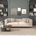 Nora 3-Seater Velvet Sofa | Minimalist Nordic Design with Solid Wood Base | Ashcroft Imports Furniture