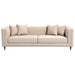 Nora 3-Seater Velvet Sofa | Minimalist Nordic Design with Solid Wood Base | Ashcroft Imports Furniture