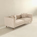 Nora 3-Seater Velvet Sofa | Minimalist Nordic Design with Solid Wood Base | Ashcroft Imports Furniture