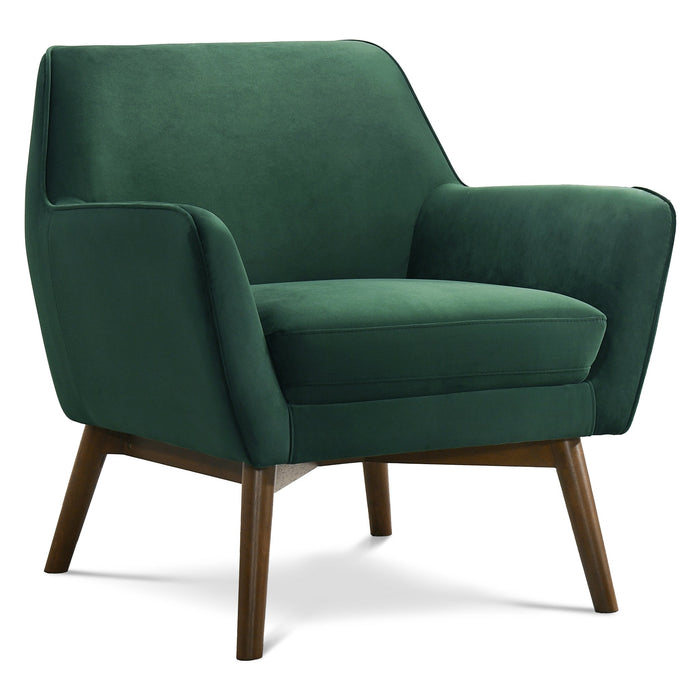 Panom Mid-Century Modern Velvet Armchair - Ashcroft Furniture