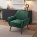 Panom Mid-Century Modern Velvet Armchair - Ashcroft Furniture