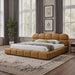 Roswell Vegan Leather Upholstered Platform Bed - Ashcroft Furniture