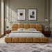 Roswell Vegan Leather Upholstered Platform Bed - Ashcroft Furniture