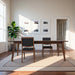 Cary Mid-Century Modern Vegan Leather Dining Chair - Ashcroft Furniture