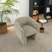 Wichita Contemporary No-Assembly Lounge Chair with Chenille Upholstery - Ashcroft Imports Furniture