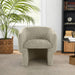 Wichita Contemporary No-Assembly Lounge Chair with Chenille Upholstery - Ashcroft Imports Furniture