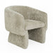 Wichita Contemporary No-Assembly Lounge Chair with Chenille Upholstery - Ashcroft Imports Furniture