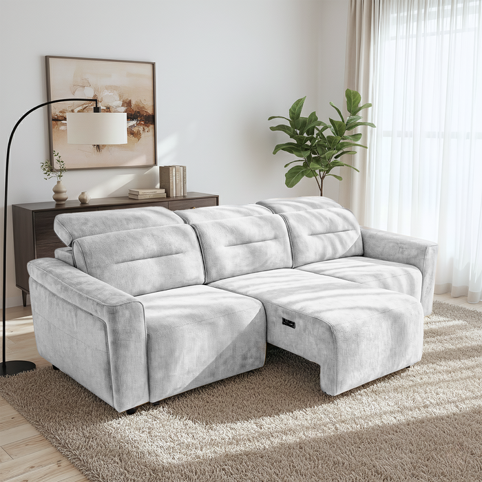 Falmouth Transformable Power Slider Sofa with Ergonomic Headrests and USB Ports | Ashcroft Imprts Furniture