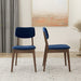 Carlos Mid-Century Modern Velvet Dining Chairs | Solid Wood &amp; Split Back Design | Ashcroft Imports Furniture