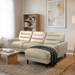 Clarion 3-Seater Genuine Leather Sectional Sofa with Right-Facing Chaise | Ashcroft Imports Furniture