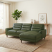 Clarion 3-Seater Genuine Leather Sectional Sofa with Right-Facing Chaise | Ashcroft Imports Furniture