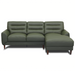 Clarion 3-Seater Genuine Leather Sectional Sofa with Right-Facing Chaise | Ashcroft Imports Furniture