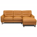 Clarion 3-Seater Genuine Leather Sectional Sofa with Right-Facing Chaise | Ashcroft Imports Furniture