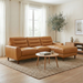 Clarion 3-Seater Genuine Leather Sectional Sofa with Right-Facing Chaise | Ashcroft Imports Furniture