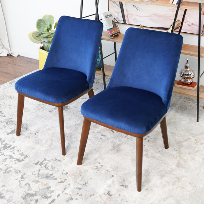 Clove Mid-Century Modern Dining Chair | Solid Wood Frame Tapered Legs | Ashcroft Imports Furniture