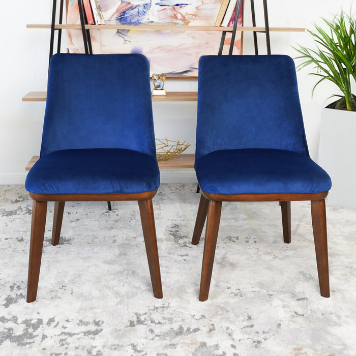 Clove Mid-Century Modern Dining Chair | Solid Wood Frame Tapered Legs | Ashcroft Imports Furniture