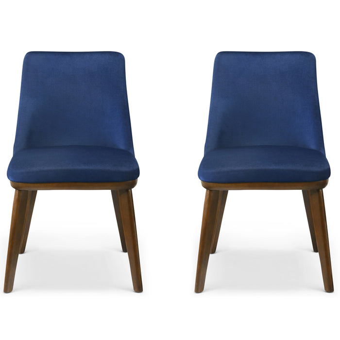 Clove Mid-Century Modern Dining Chair | Solid Wood Frame Tapered Legs | Ashcroft Imports Furniture
