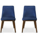 Clove Mid-Century Modern Dining Chair | Solid Wood Frame Tapered Legs | Ashcroft Imports Furniture