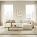 Haledon Family-Size Boucle Sectional with Chaise & Easy Clean | Ashcroft Imports Furniture