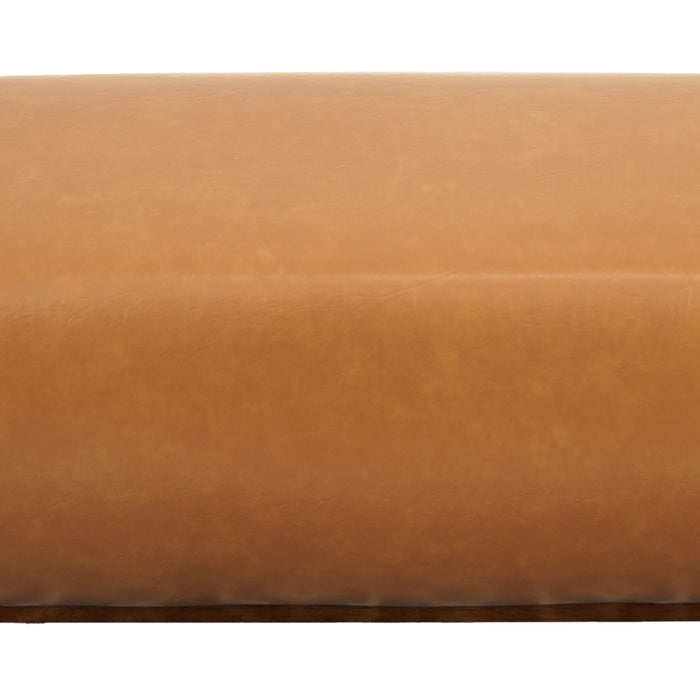 Kelvin Japandi Vegan Leather Bench - Ashcroft Furniture