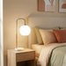 Auris Table Lamp | Brass Frame & Marble Base