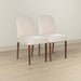 Capri Modern Dining Chair | Fashionable Performance Fabric & Solid Wood Frame | Ashcroft Imports Furniture