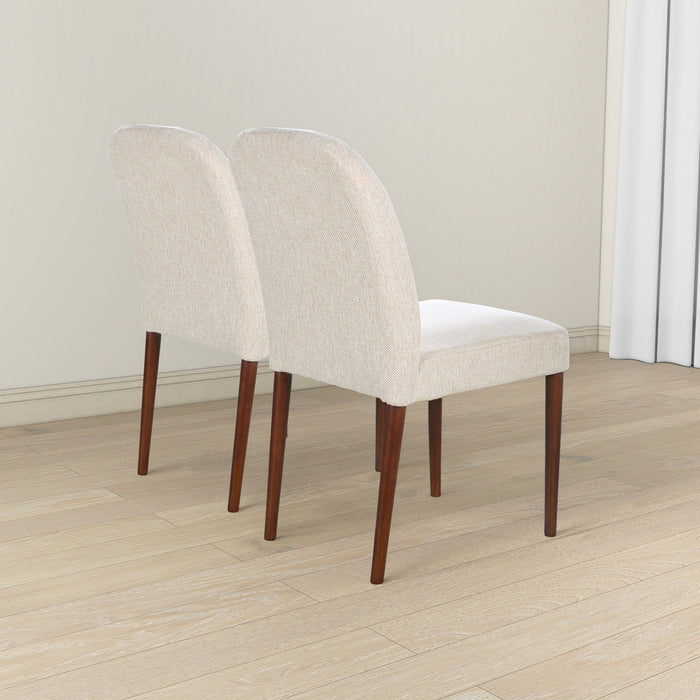 Capri Modern Dining Chair | Fashionable Performance Fabric & Solid Wood Frame | Ashcroft Imports Furniture