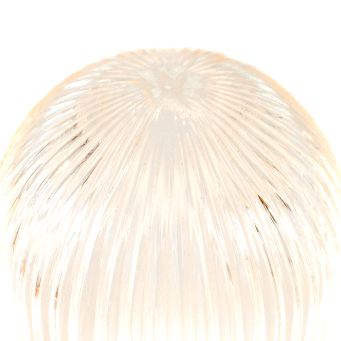 Clario Bronze Clear Glass Table Lamp