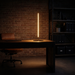 Dimond LED Table Lamp | Matte Black & Round Metal Base