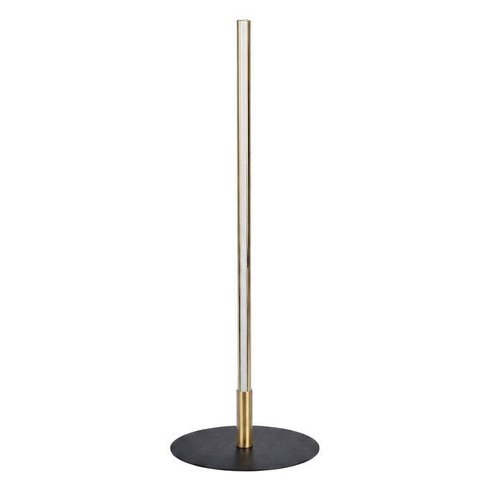 Dimond LED Table Lamp | Matte Black & Round Metal Base