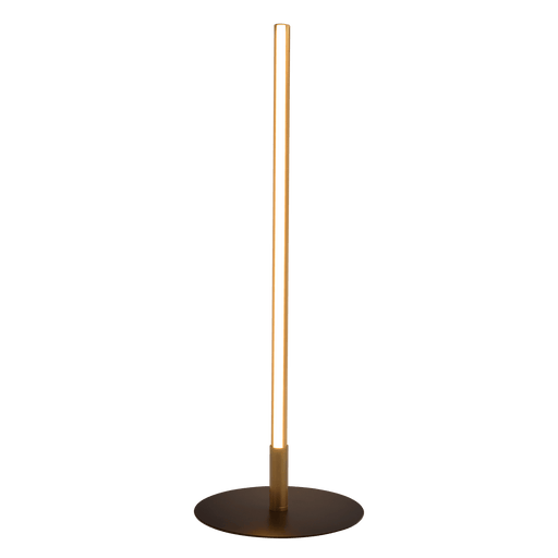 Dimond Black LED Table Lamp with On/Off Switch Round Metal Base - West Lamp