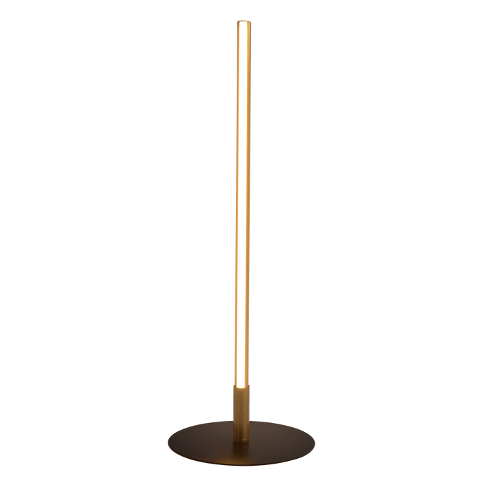 Dimond Black LED Table Lamp with On/Off Switch Round Metal Base - West Lamp