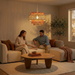Dorset Bohemian Multicolor Rope Pendant Light