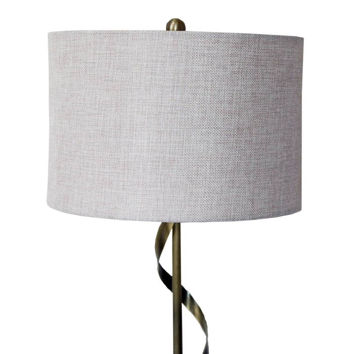 Foundry Twisted Metal Table Lamp