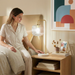 Haven Clear Glass Table Lamp - Ashcroft Furniture