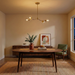Jewel Chandelier | Linear Modern Farmhouse & Clear Glass