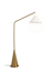 Lisbon Floor Lamp | Hanging White Shade & Coned Base